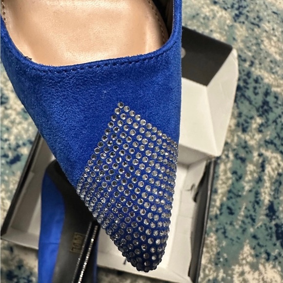 Fashion Nova High Heels (blue) size 8.5 - Picture 5 of 7